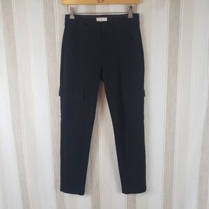 Anthropologie the‎ Essential Slim Cargo Pants Black Size 0